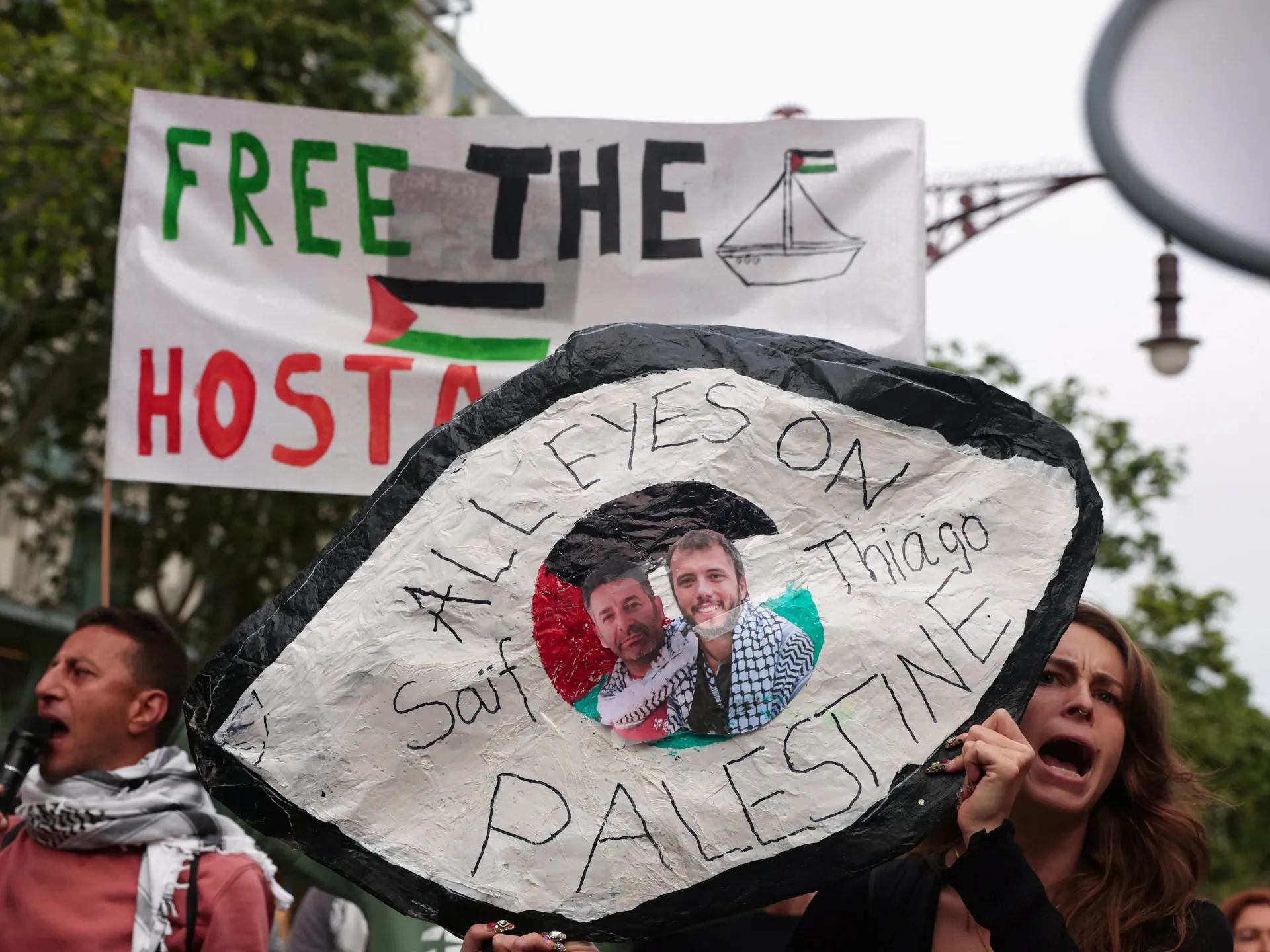Who are the two Gaza flotilla activists abducted by Israel? | Gaza News