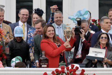 Kentucky Derby winner Cherie DeVaux bet on herself and won big