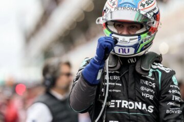Kimi Antonelli wins fourth Formula 1 race in a row after George Russell’s car breaks down