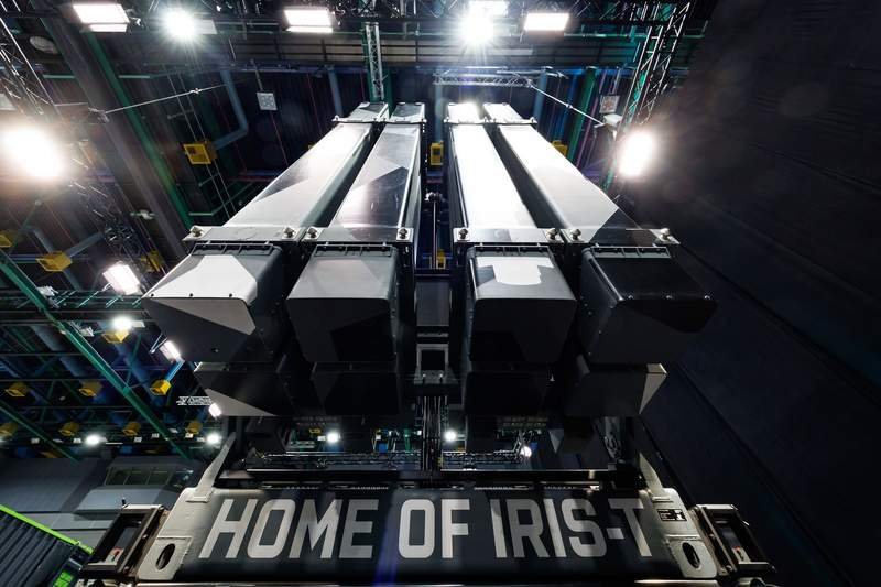 Zelensky thanks Germany for Iris-T air defence system launch pad