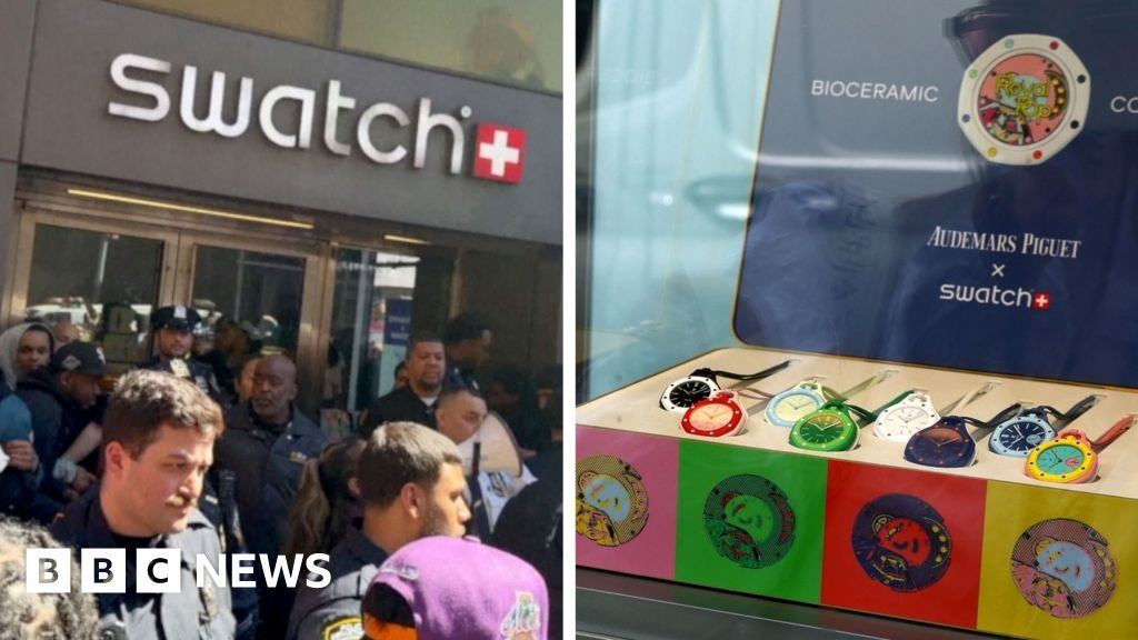 Swatch launch sparks ‘chaotic’ scenes and store closures