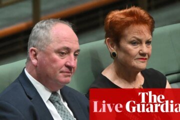 Australia news live: Joyce says plane Rinehart’s company gave One Nation ‘won’t really worry’ voters; three dead and man arrested in Sydney | Australia news