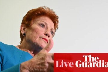Australia news live: Hanson seeks funding for second electorate office; Allan defends bringing back weapons expo to Melbourne | Australia news