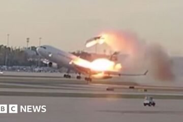 New video captures engine ripping off cargo plane in deadly Kentucky crash