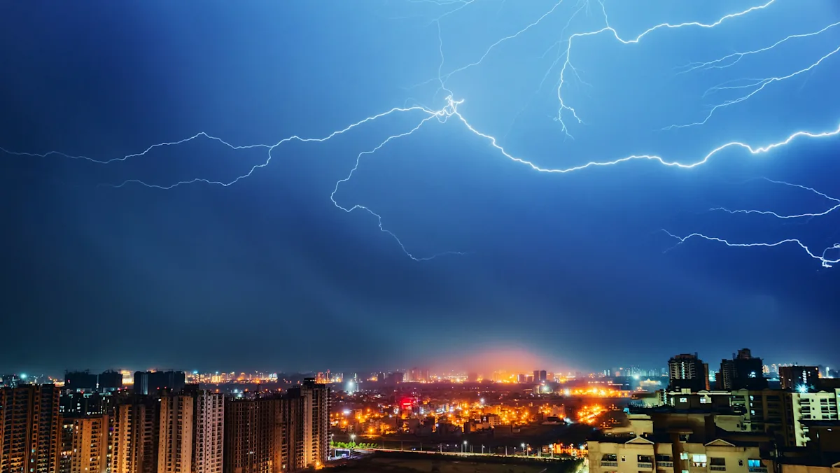 Violent storm kills more than 100 in India as lightning and hail tear through region