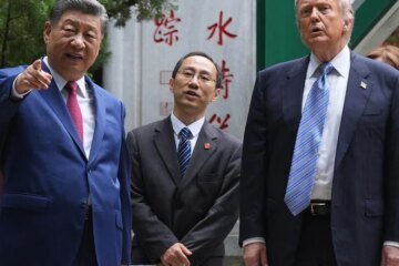 In Beijing summit, Trump touts “fantastic trade deals” with Xi as U.S. and China try to stabilize relationship