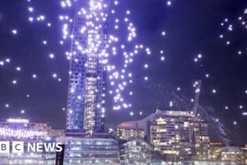 Drones crash into water after Sydney light show malfunction