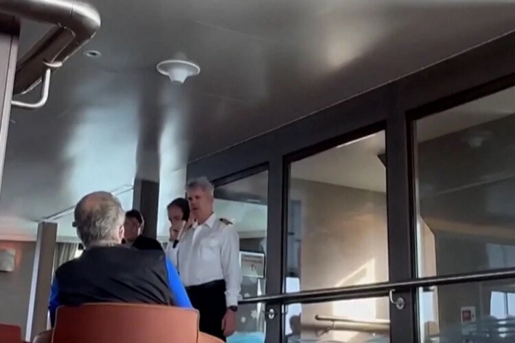 captain reports first hantavirus death on cruise ship