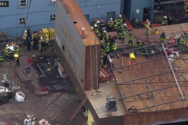 Staten Island shipyard explosion, fire leaves 1 dead, over 30 hurt
