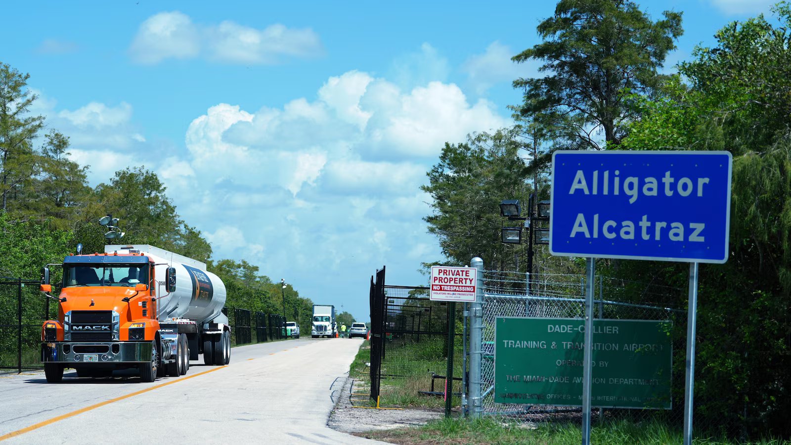 ‘Alligator Alcatraz’ immigration detention center was meant to be temporary: DeSantis