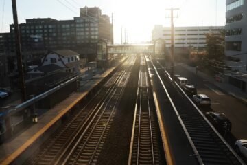 Riders navigate the first weekday of a strike that has shut down the largest US commuter rail system