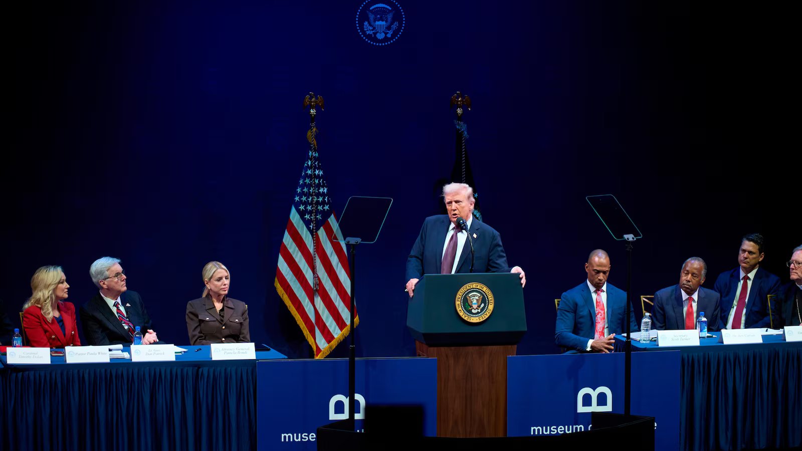 Rejecting church and state separation is on the wish list for Trump’s religious liberty commission