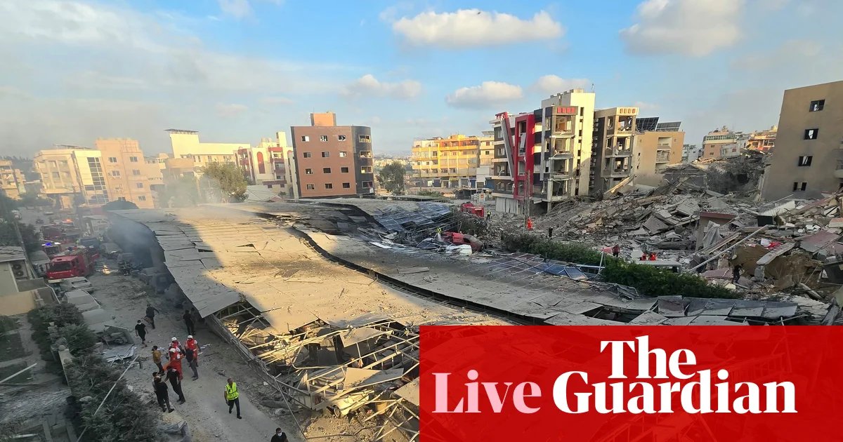 Middle East crisis live: Conflict continues in Lebanon despite Trump hailing Israeli-Hezbollah de-escalation | Lebanon
