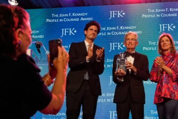 Jerome Powell uses JFK award speech to warn against political pressure on Fed, courts and schools